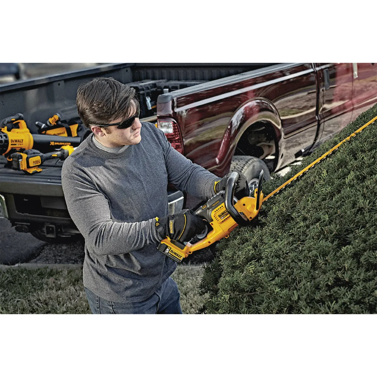 DeWalt DCHT820P1 20V MAX Lithium Ion Hedge Trimmer 5.0Ah