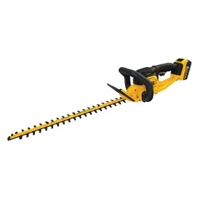 DeWALT DCHT820P1 Hedge Trimmer, 20 V, 3/4 in Cutting Capacity, 22 in L Blade