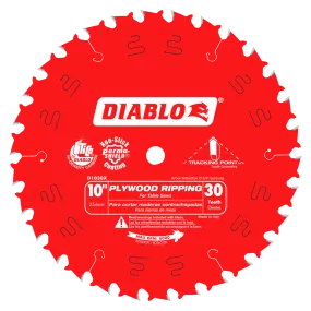 DIABLO 10 in. x 30 Tooth Plywood Ripping Blade (D1030X)