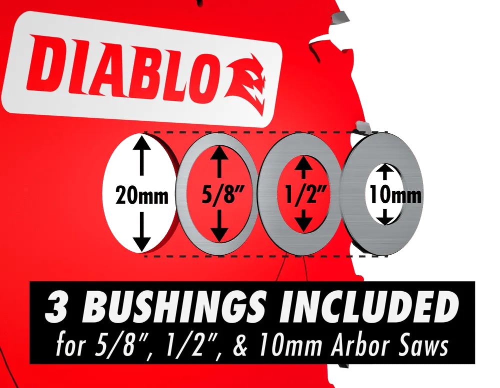 Diablo D053830FMX 5-3/8" x 30 Tooth Carbide-Tipped Saw Blade for Metal