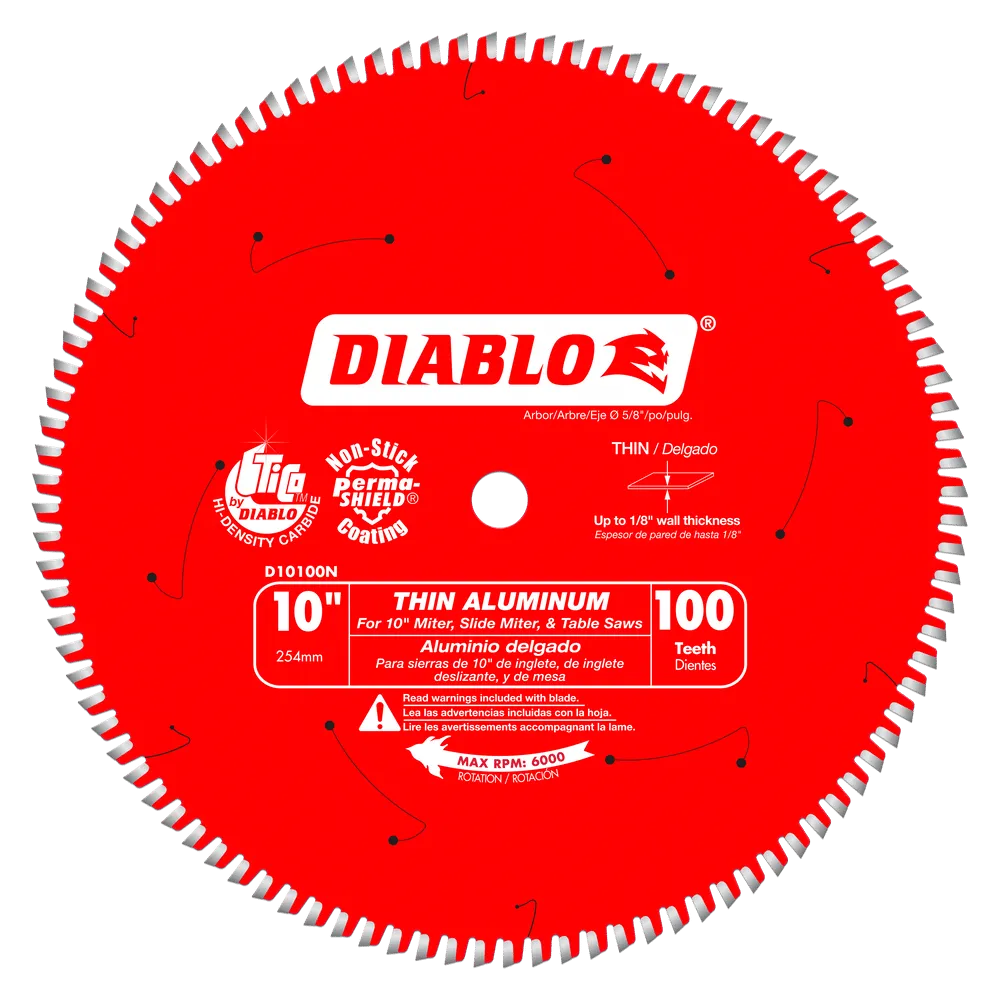 Diablo D10100N 10" Circular Saw Blade