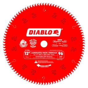 Diablo Tools D1296L 12 in. x 96 Tooth Laminate / Aluminum Saw Blade