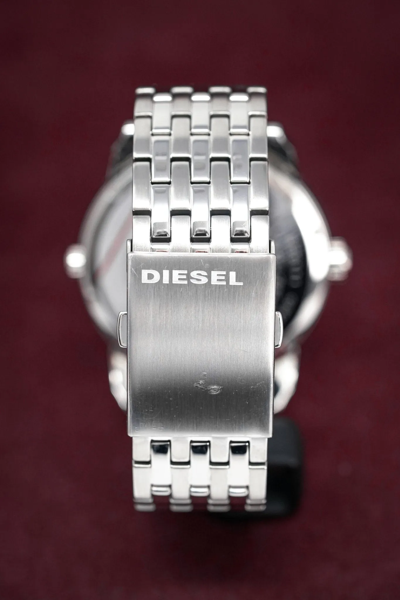 Diesel Men's Watch Mini Daddy Silver