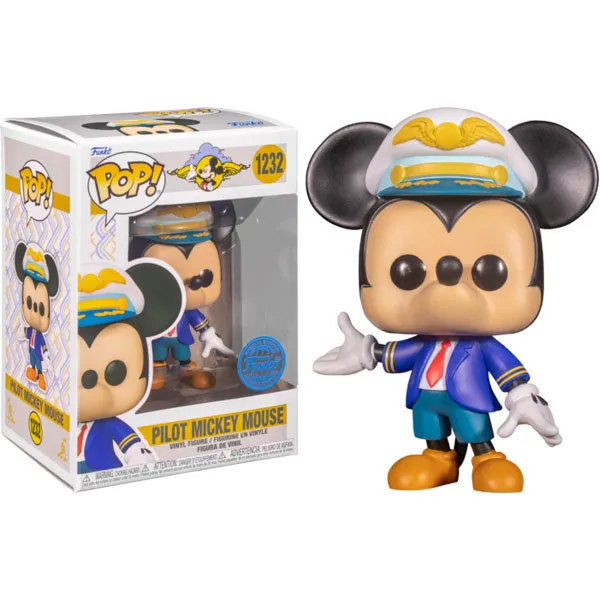 Disney - Pilot Mickey Mouse in Blue Suit D23 US Exclusive Pop! Vinyl