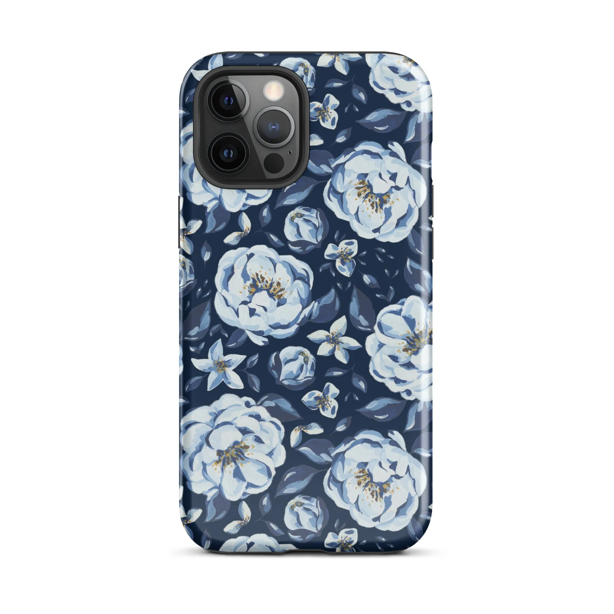 Dreamy Nightshade Blossoms Premium iPhone Case