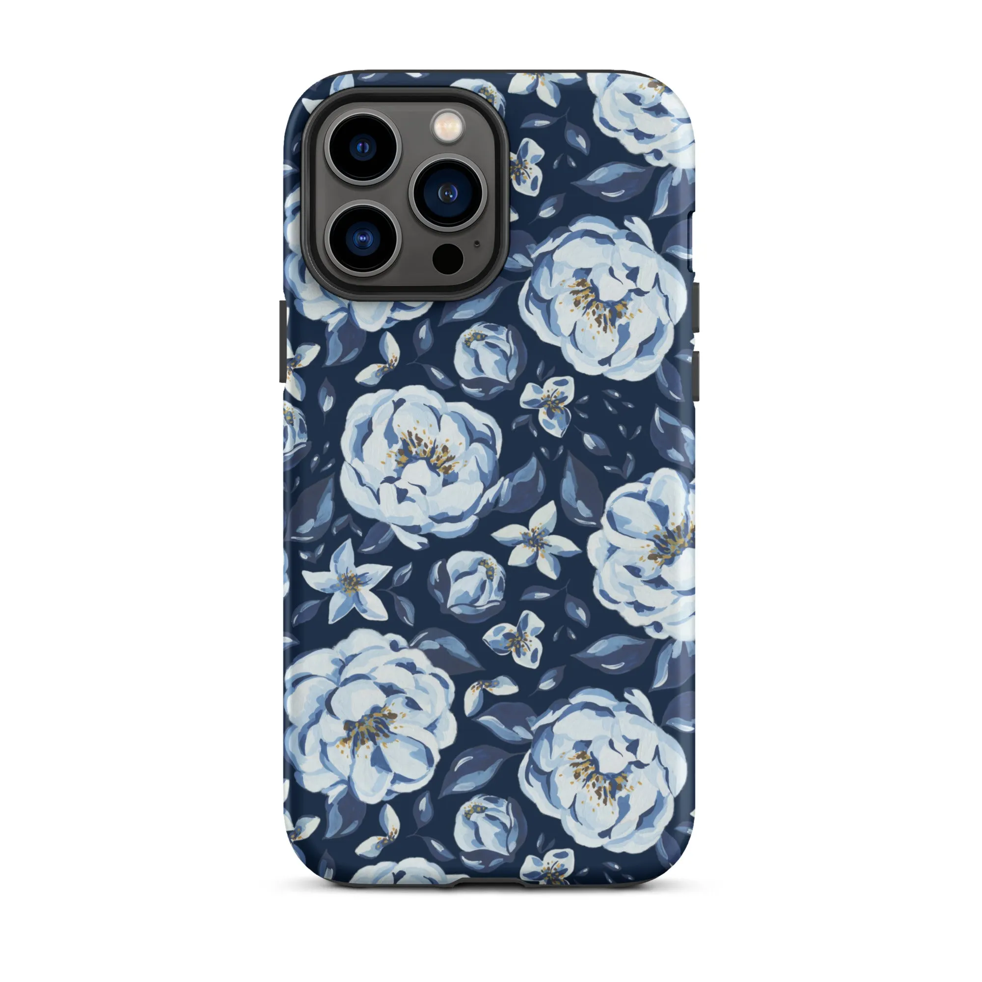 Dreamy Nightshade Blossoms Premium iPhone Case