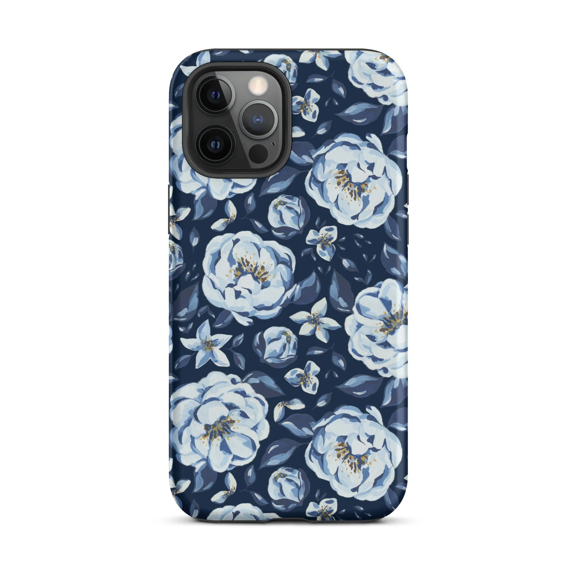 Dreamy Nightshade Blossoms Premium iPhone Case