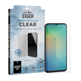 Eiger Mountain Glass CLEAR Screen Protector for Samsung Galaxy A06