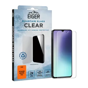 Eiger Mountain Glass CLEAR Screen Protector for Xiaomi Redmi 14C