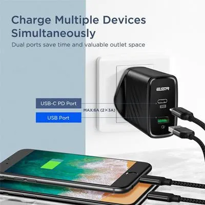 ESR 3.0 USB Wall Charger