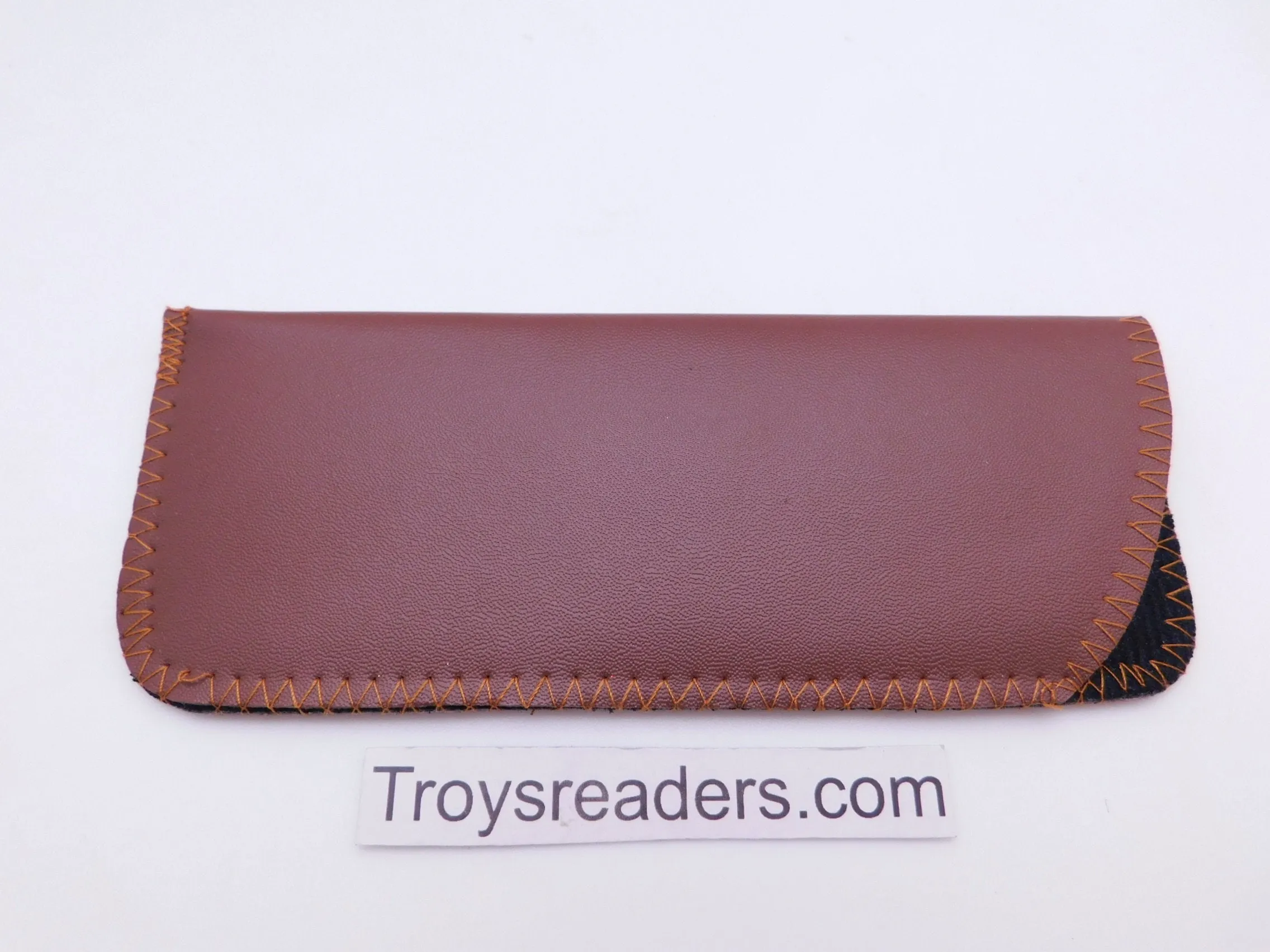 Faux Leather Glasses Sleeve Soft Case in Three Colors