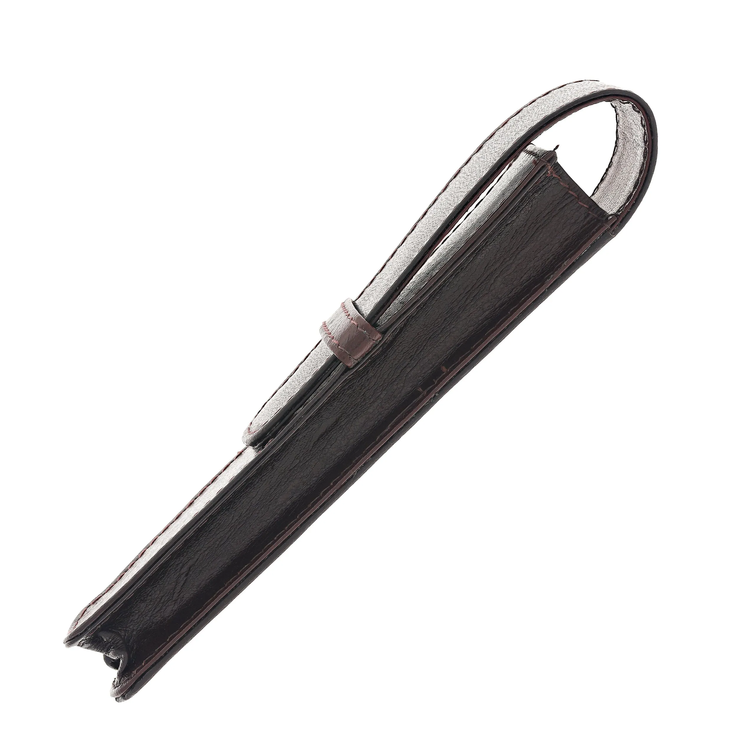 Girologio Single Pen Case in Oxblood