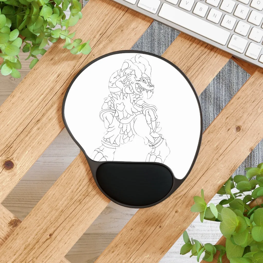 Gydro Mouse Pad With Wrist Rest