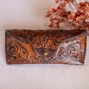 Hand Carved Sunglasses Case