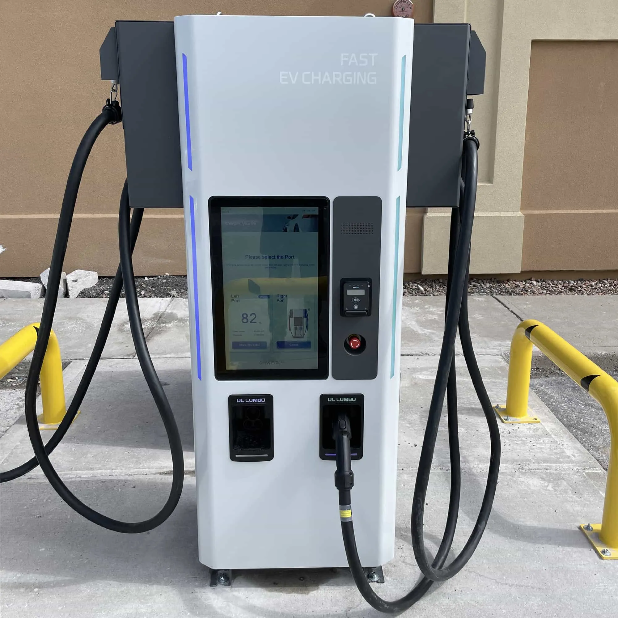 HWISEL EV (ELECTRIC VEHICLE) FAST DC CHARGER, LEVEL 3, 100KW, 480VAC