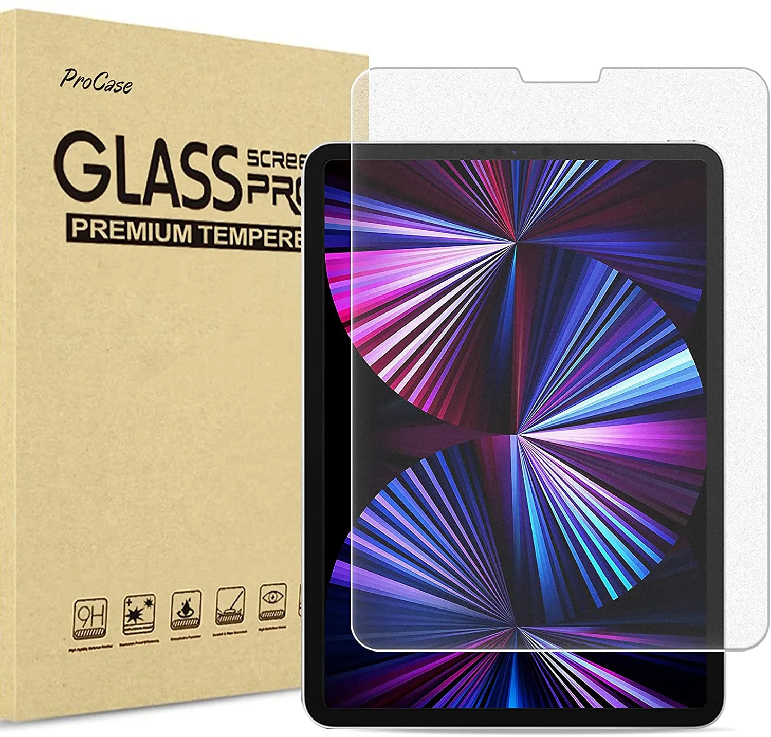 iPad Pro 11" 1st Gen/ 2nd Gen/ 3rd Gen/ 4th Gen Matte Tempered Glass Screen Protector | ProCase