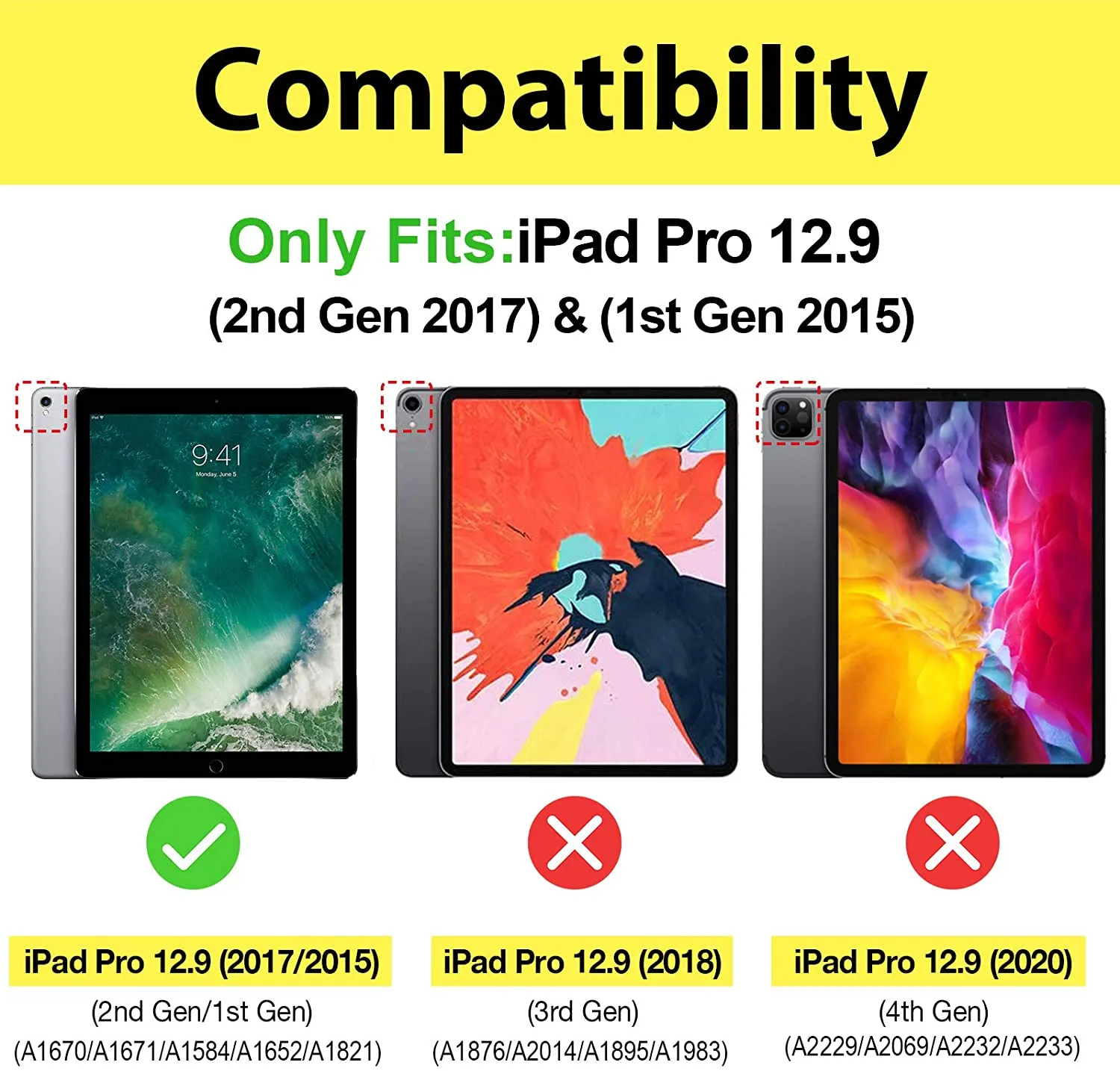 iPad Pro 12.9" 1st Gen/ 2nd Gen Matte Tempered Glass Screen Protector | ProCase