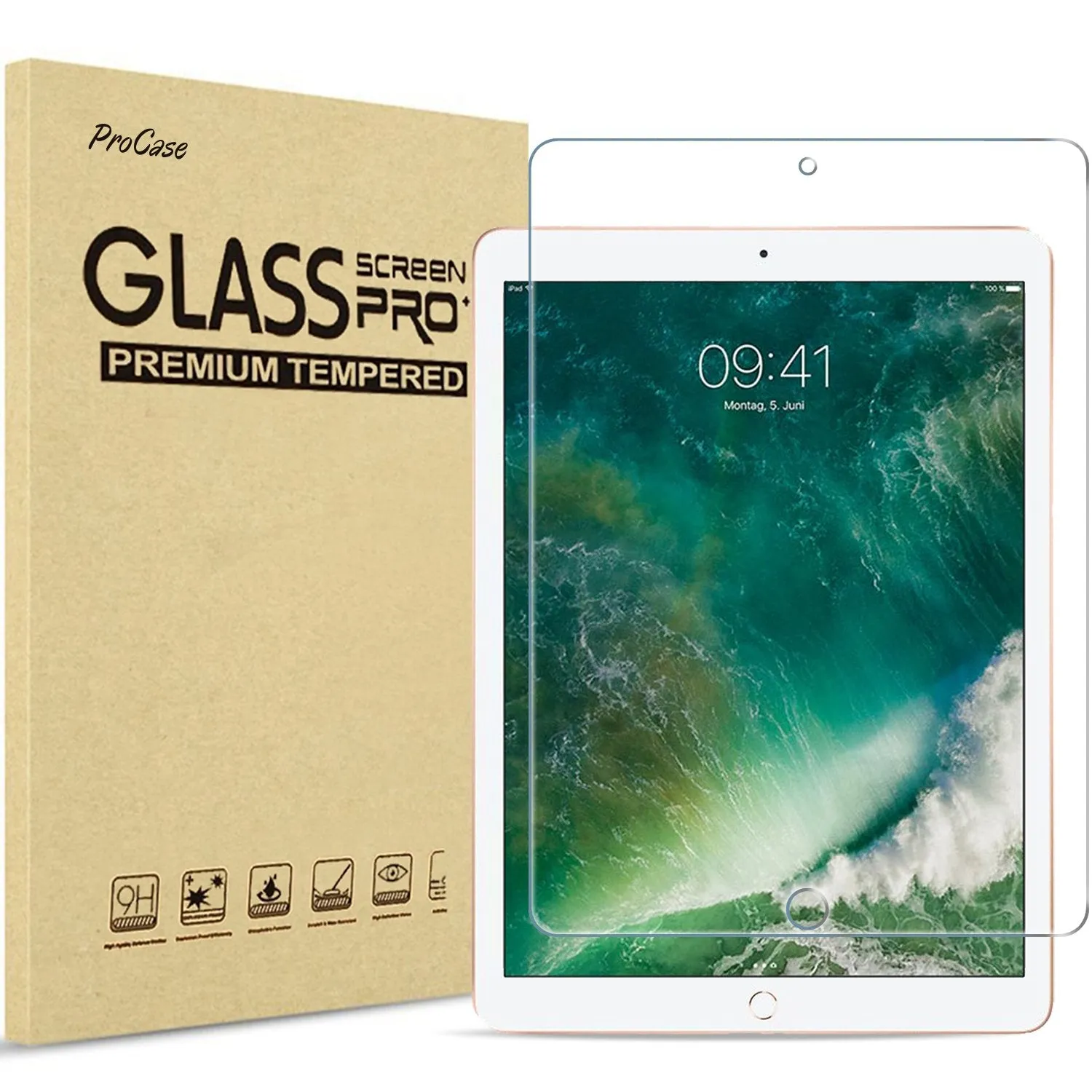 iPad Pro 12.9" 1st Gen/ 2nd Gen Matte Tempered Glass Screen Protector | ProCase