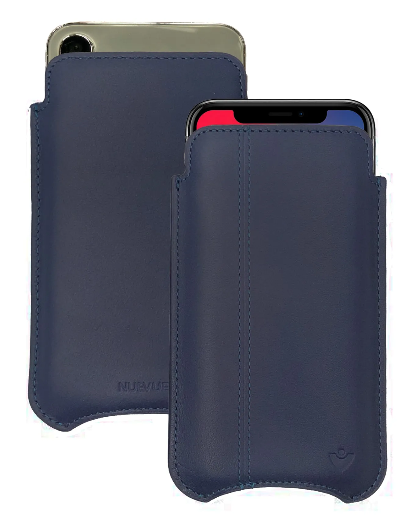 iPhone 12 and iPhone 12 Pro Case | Screen Cleaning and Sanitizing Lining | Genuine USA Cowhide Napa Leather