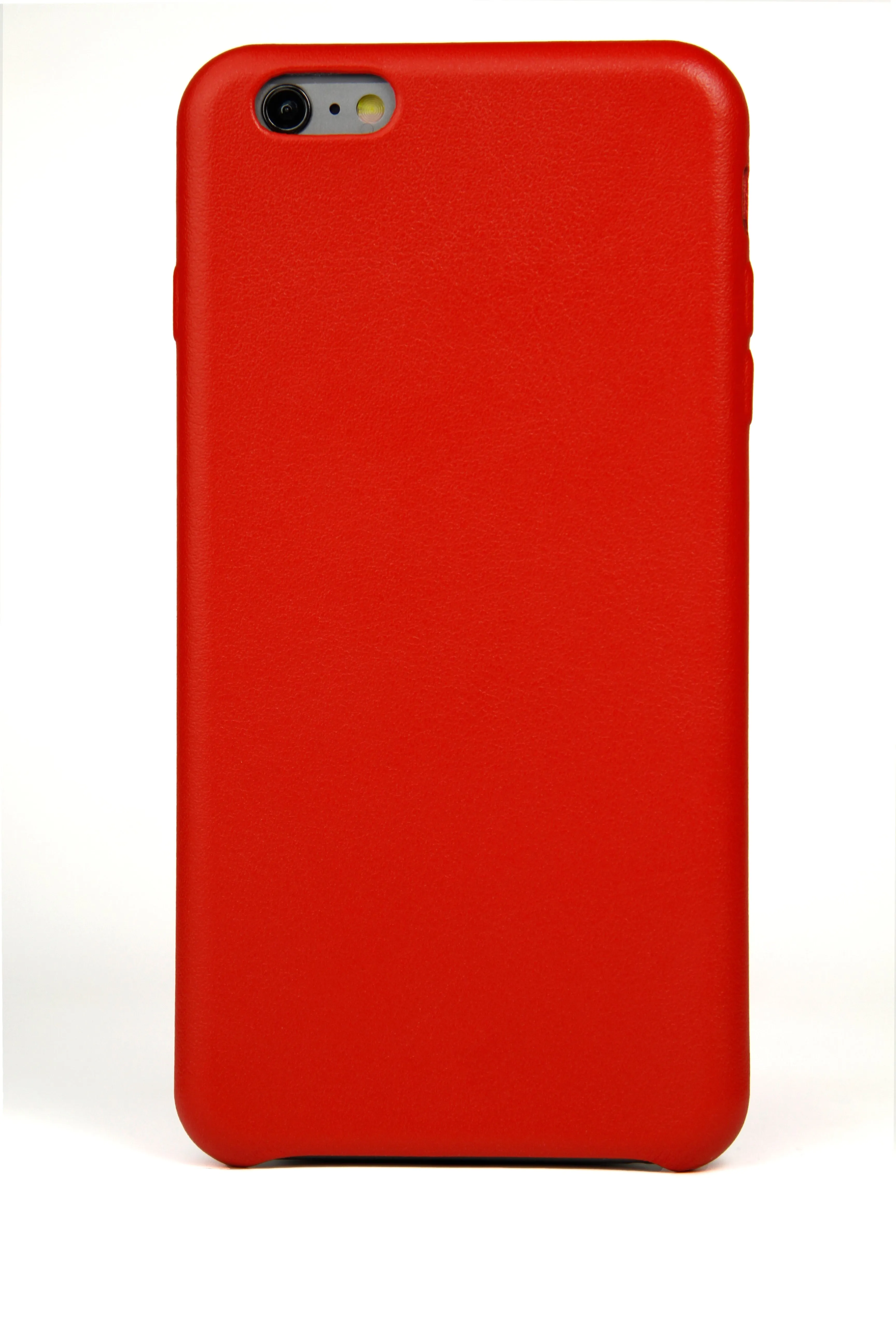 iPhone 6 Plus Case Red Leather