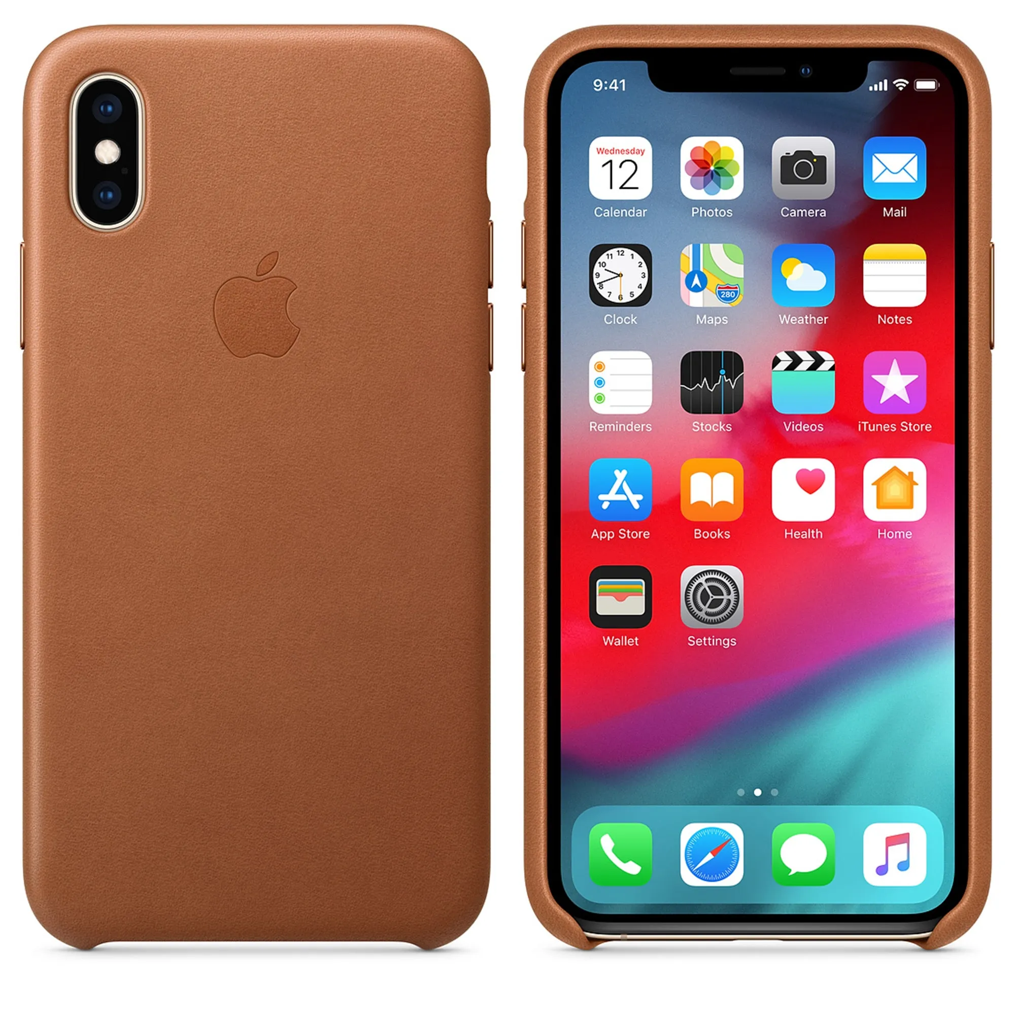 iPhone XS Leather Case