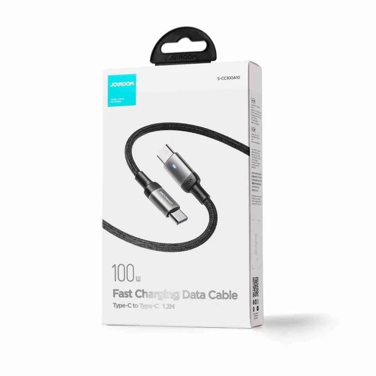 JOYROOM S-CC100A10 Premium 100W USB-C Fast Charging Data Cable for Laptops and Devices