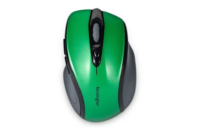 Kensington Pro Fit Mid Size Wireless Emerald Green Mouse