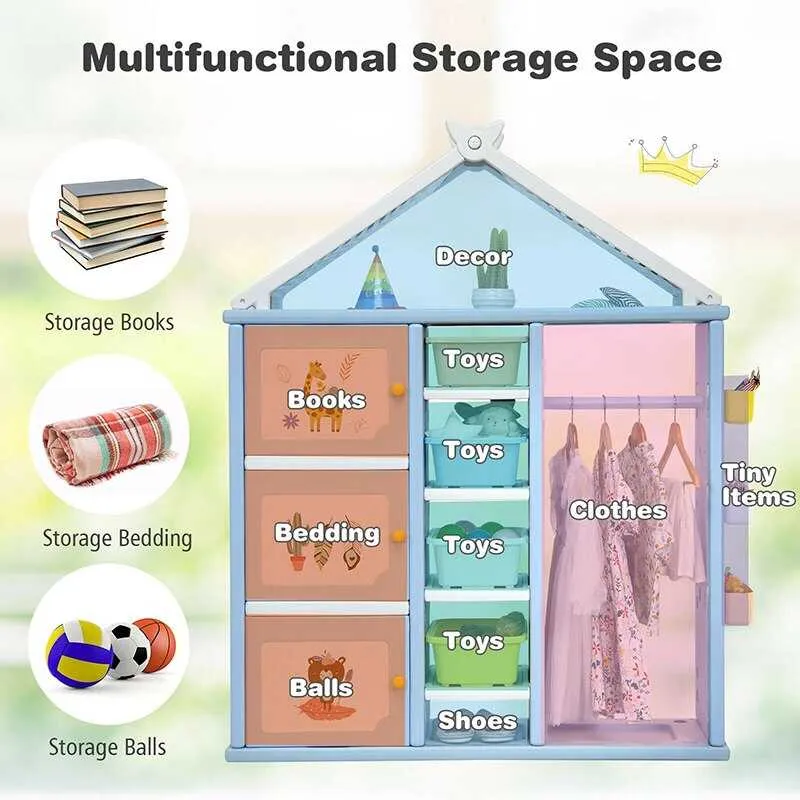 Kids Storage Closet: Efficient Organization for Children