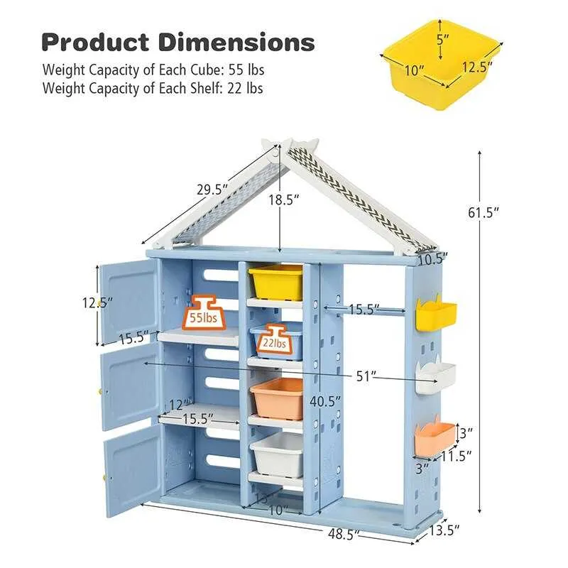 Kids Storage Closet: Efficient Organization for Children