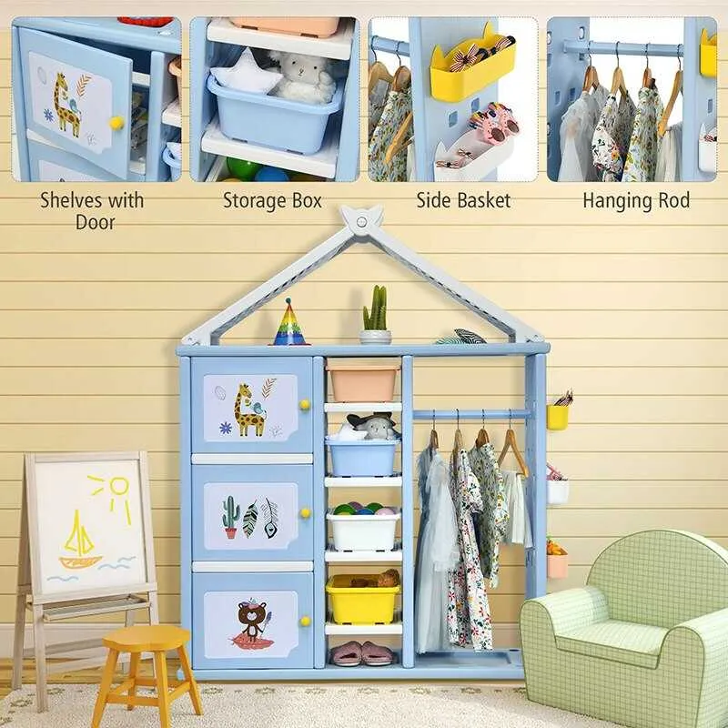 Kids Storage Closet: Efficient Organization for Children