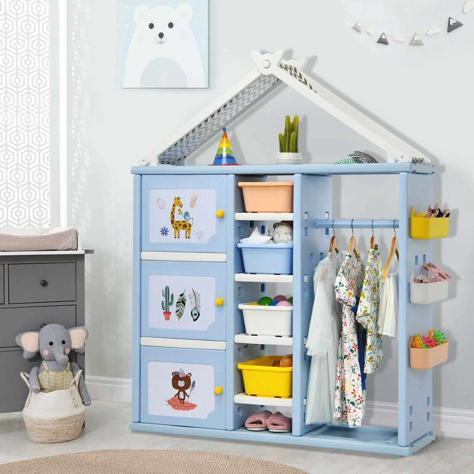 Kids Storage Closet: Efficient Organization for Children