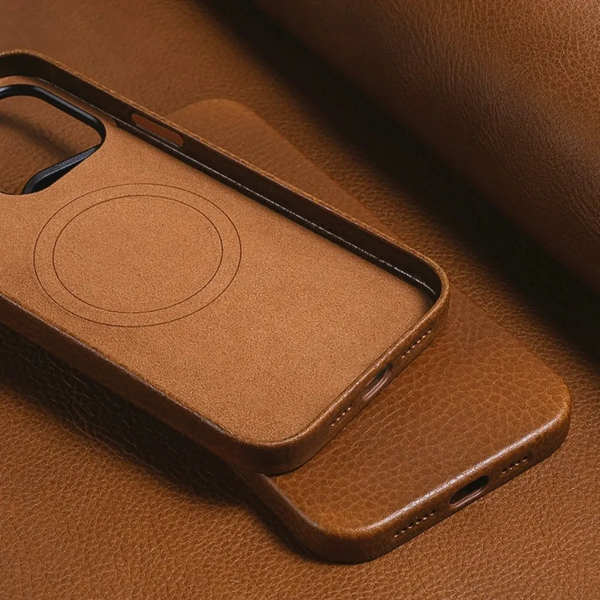 Leather iPhone Case with MagSafe | L03