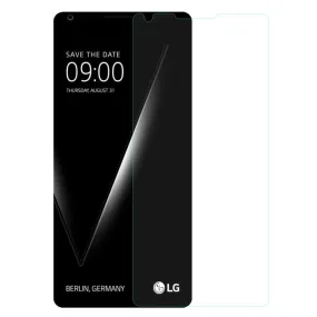 LG V30, LG V30 Plus Premium Tempered Glass Screen Protector - Scratch Free Ultra Slim 0.3mm Screen Guard