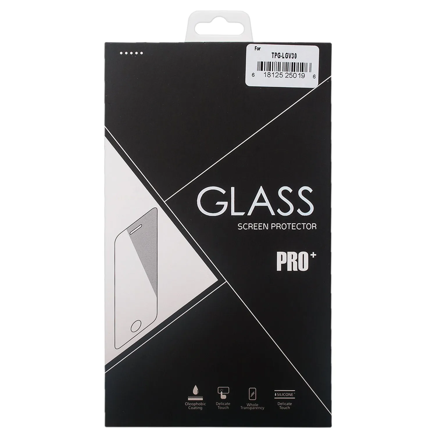 LG V30, LG V30 Plus Premium Tempered Glass Screen Protector - Scratch Free Ultra Slim 0.3mm Screen Guard