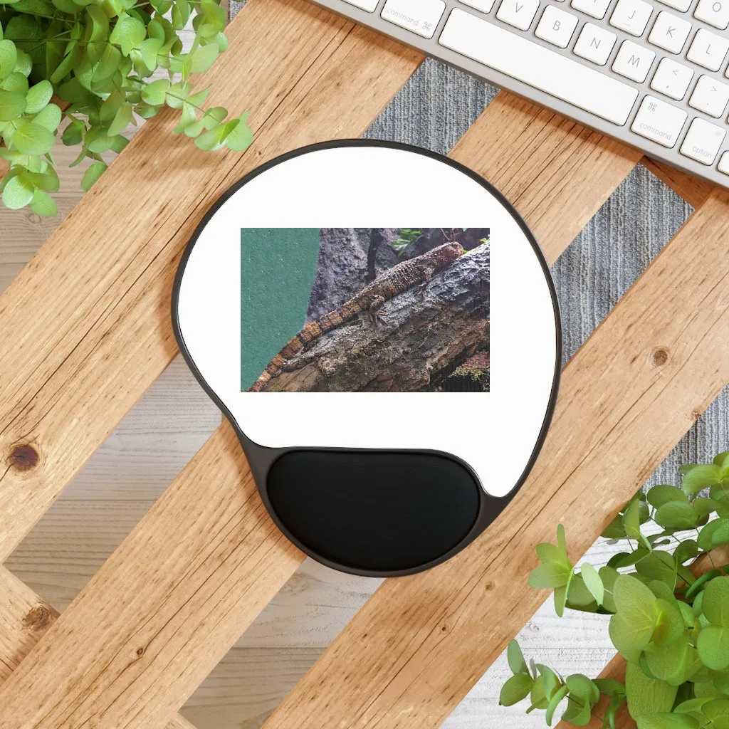 Lizard Mouse Pad With Wrist Rest