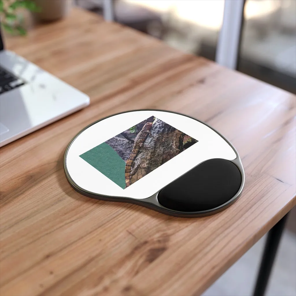 Lizard Mouse Pad With Wrist Rest