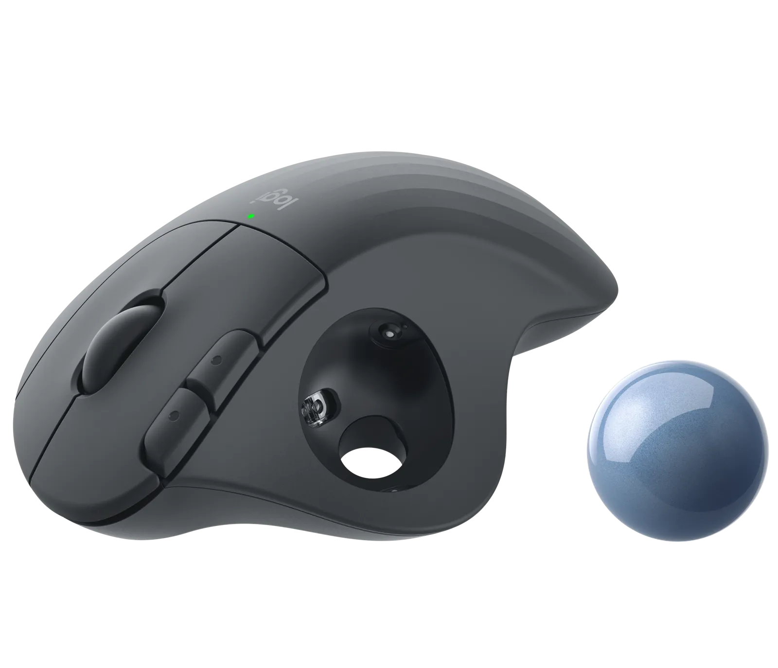 Logitech Ergo M575 Wireless Trackball Mouse with Optical and Precision Tracking | Ergonomic Design | Maximum Comfort