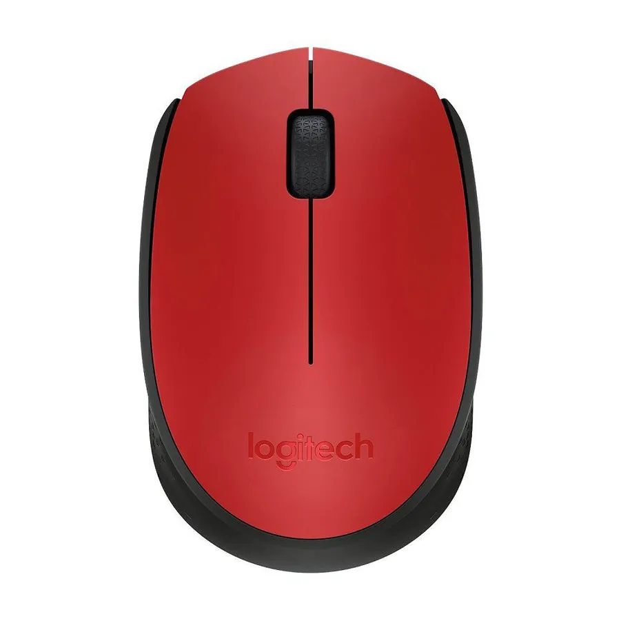 Logitech M171 Red Wireless Mouse