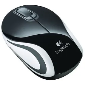 Logitech M187 Wireless Mini Mouse - Black