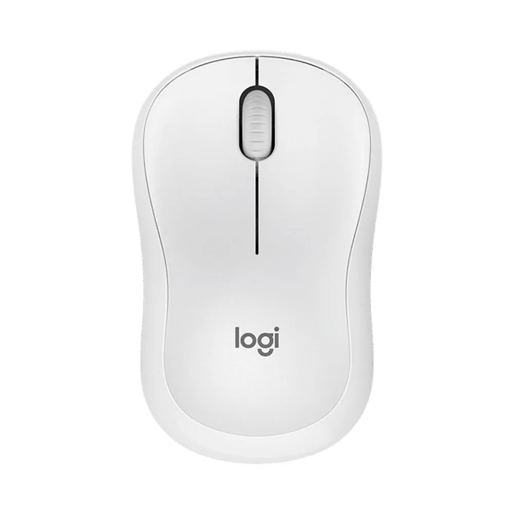 Logitech M221 Silent 2.4GHz Wireless USB Optical Mouse with 1000 DPI, Nano Receiver, 10m Wireless Range, Power Switch for Windows, macOS, Chrome OS, Linux (Blue, Charcoal, Red, Rose, White)