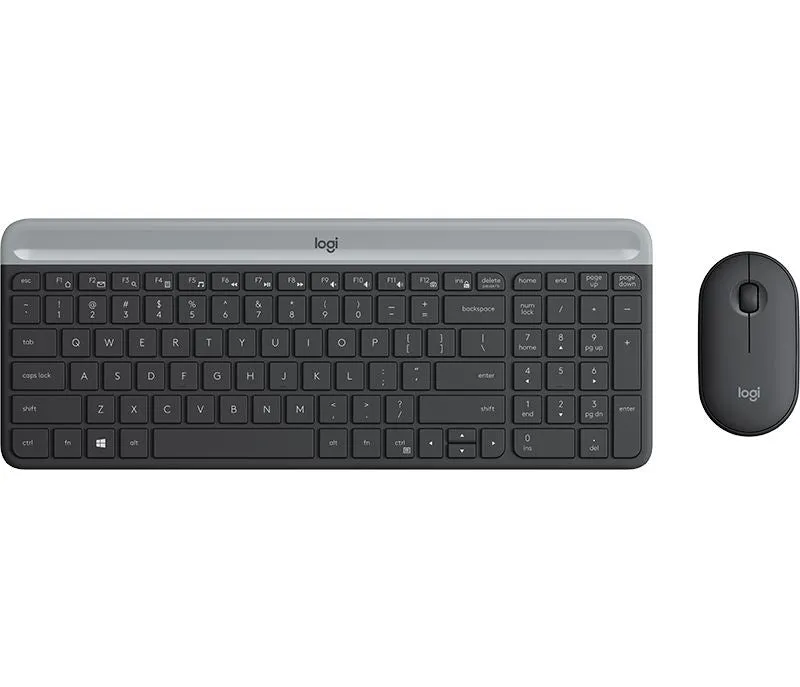 LOGITECH MK470 WIRELESS SLIM COMBO GRAPHITE