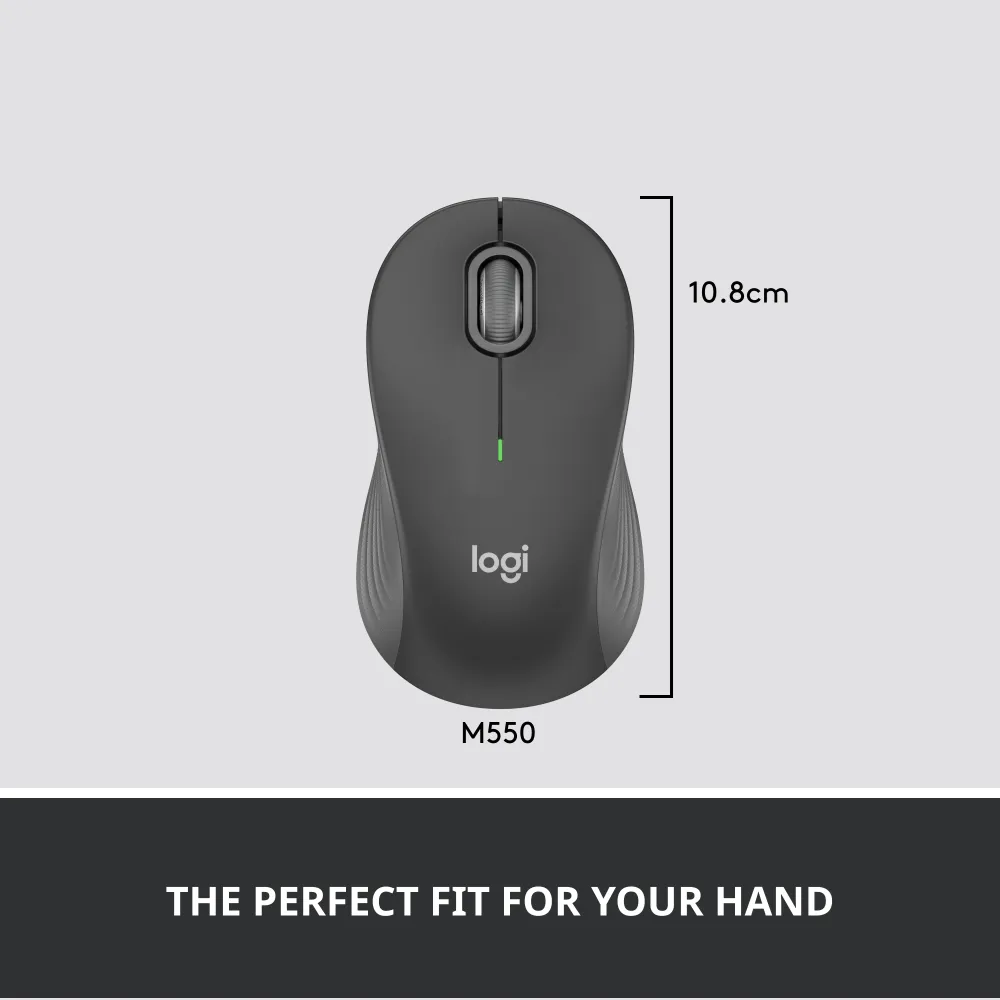 Logitech Signature M550 M Wireless Mouse Graphite