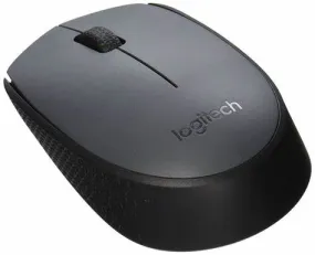 Logitech Wireless Mouse Grey M170/Smooth Optical Tracking Wireless Range: 10 M Dpi (Min/Max):