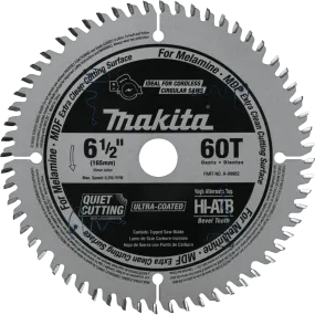 Makita A-99982 6-1/2" 60T (ATB) Carbide-Tipped Cordless Plunge Saw Blade