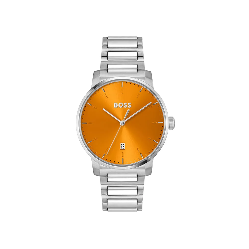 Men Dean Orange 41mm Watch