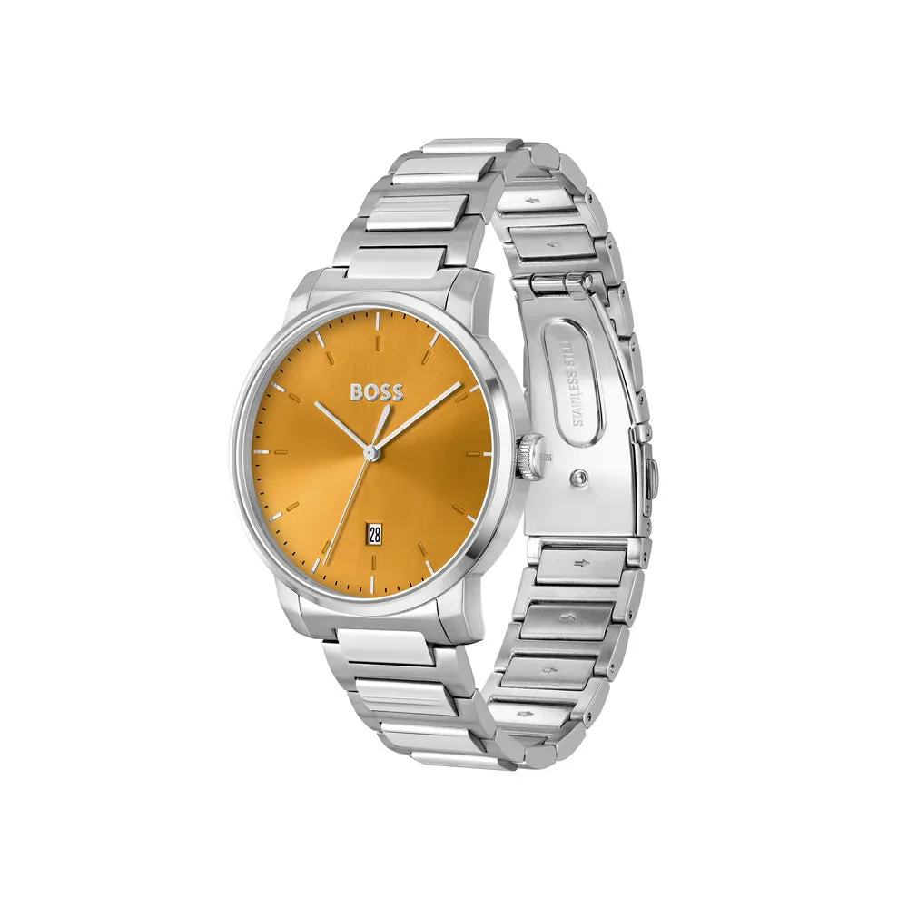 Men Dean Orange 41mm Watch