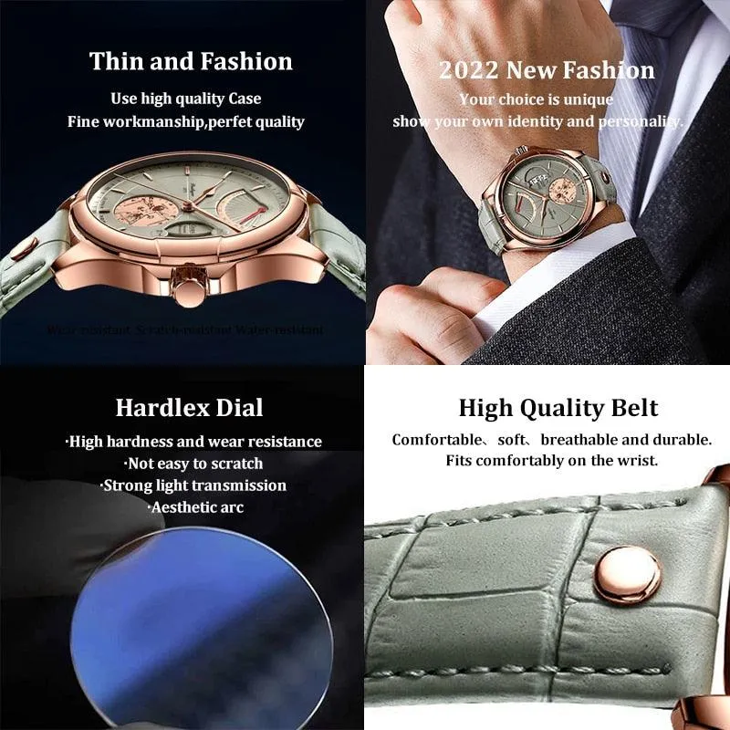 Men Watch Fashion Top Luxury Men Wristwatch  Quartz