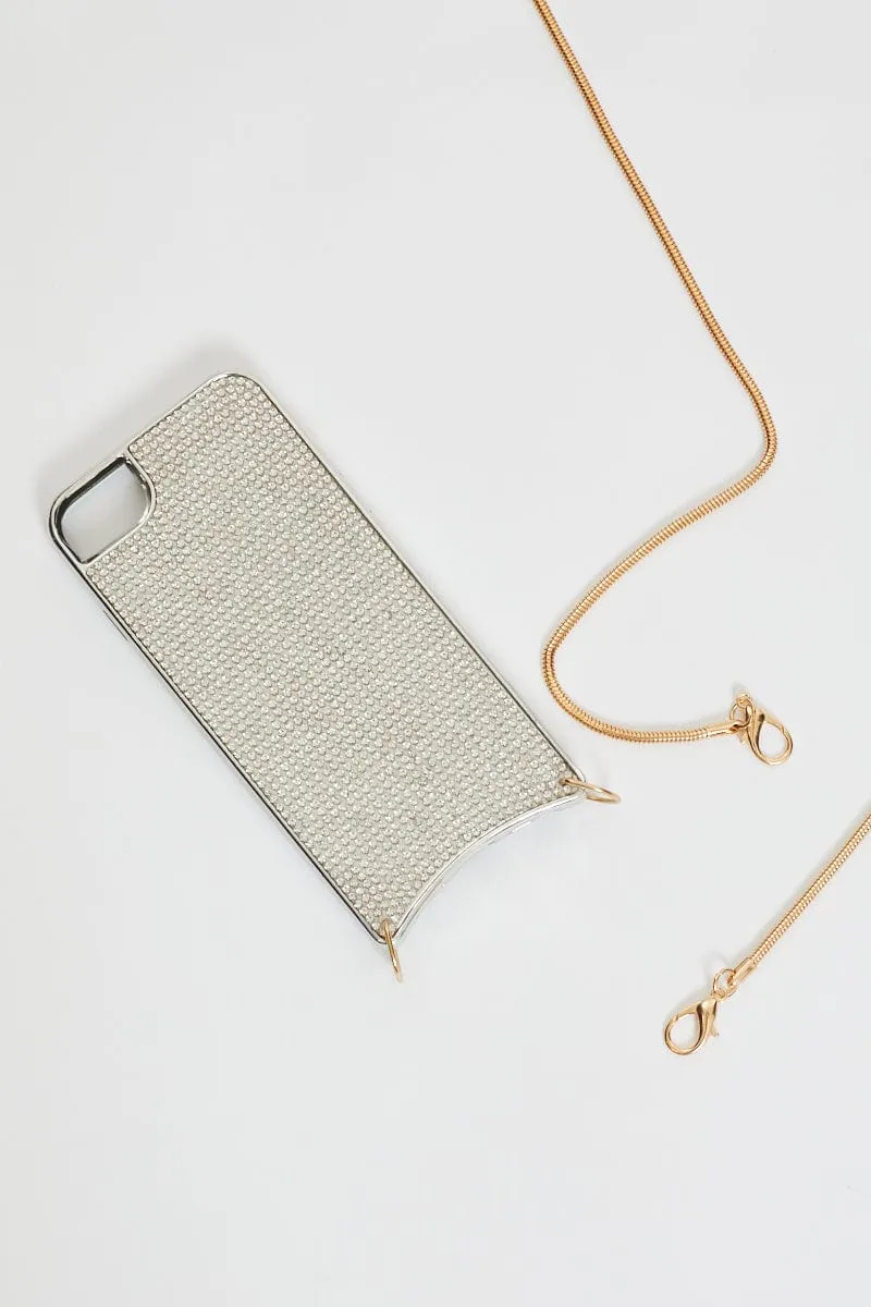 Metallic Phone Case Bag