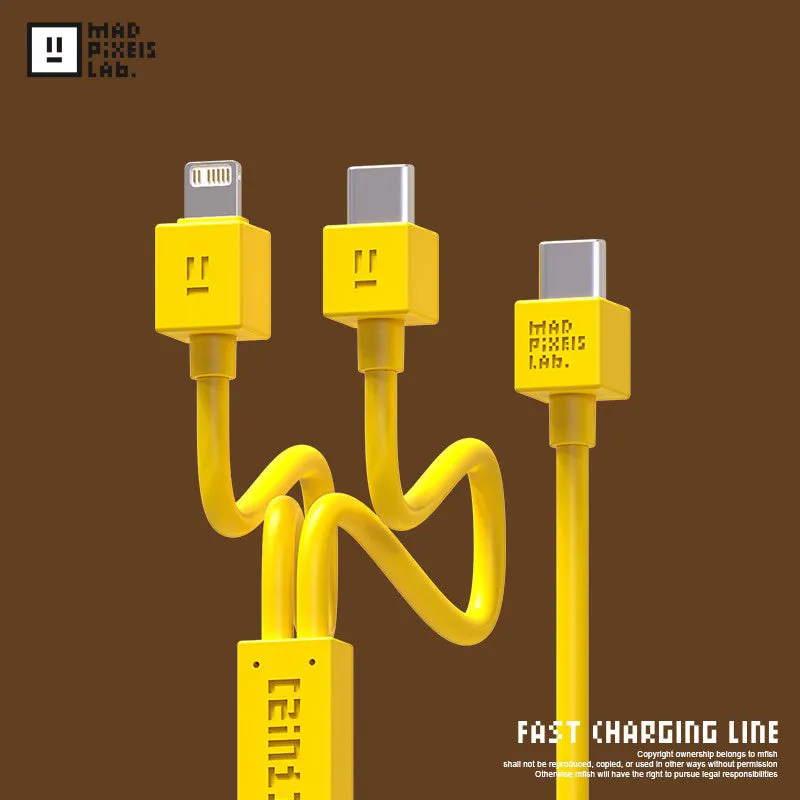 Mfish Mad Pixels Lab PD Fast Charging Cable