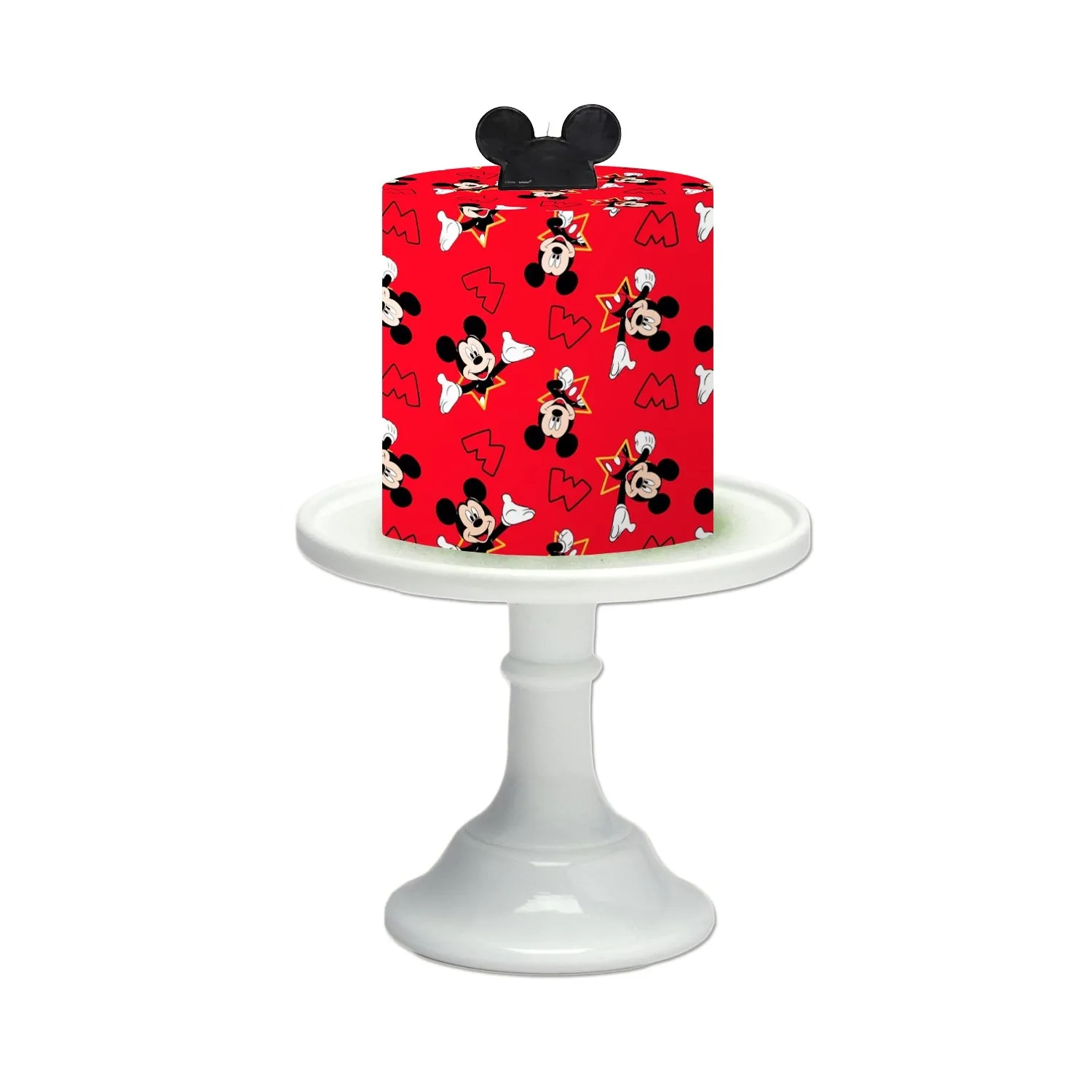 Mickey Mouse Edible Cake Wrap